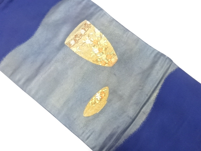 JAPANESE NAGOYA OBI / EMBROIDERY / SAKURA